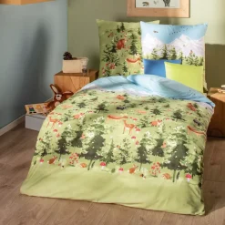 Baby Bettwäsche Tiere des Waldes