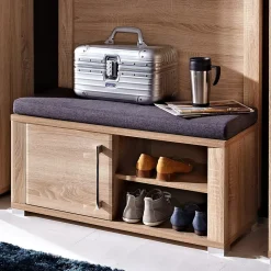 Bank mit Sitzkissen Go