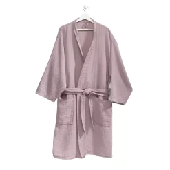 casaNOVA Musselin Bademantel Musselin