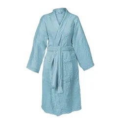 casaNOVA Musselin Bademantel Musselin