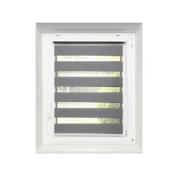 Doppelrollo mit Blende case