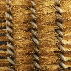 Dreireihige Grillbürste mit Messingborsten