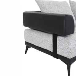 Ecksofa mit Ottomane rechts Conville