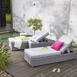 Gartenhocker / Beistelltisch Rügen