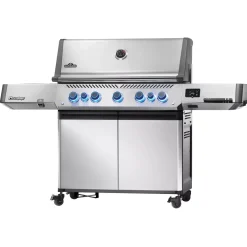 Gasgrill mit Infrarot-Seiten- und Heckbrenner Prestige 665 P665VXRSIBPSS-DE
