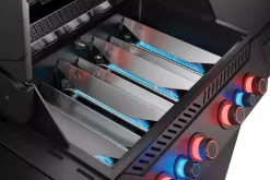 Gasgrill mit Infrarot-Seiten- und Heckbrenner PhantomPrestige P500VXRSIBPK-DE-PHM