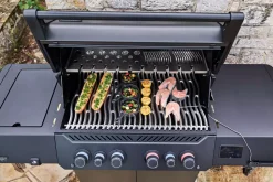 Gasgrill mit Infrarot-Seiten- und Heckbrenner PhantomPrestige P500VXRSIBPK-DE-PHM
