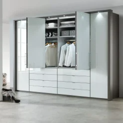 Gleittüren-Panorama-Funktionsschrank Loft