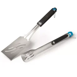 Grillbesteck-Set 2 teilig Grillzange und Wender