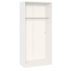 Grundelement für Drehtürenschrank 2-türig mit 2 Außenseiten Longline