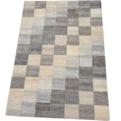 Handtuftteppich Checkerboard