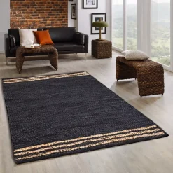 Handwebteppich Leather