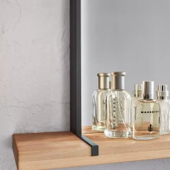 Hängespiegel mit LED-Beleuchtung Steel