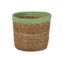 Jute-Baumwollübertopf