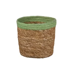 Jute-Baumwolltopf
