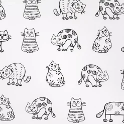 Küchentuch Katzenreihe