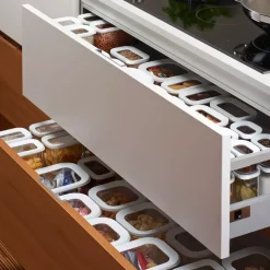 kühlschrankdose modula käse 2000 ml - weiß Modula