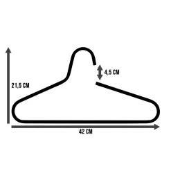 Kleiderbügel 5er-Set Victorie