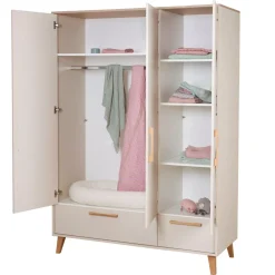 Kleiderschrank 3-türig Jil