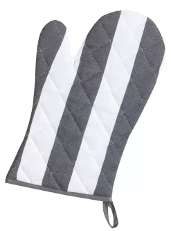 Kochhandschuh Blockstreifen