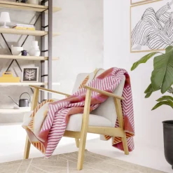 Kollektion: Ibena Jacquard Decke Mala