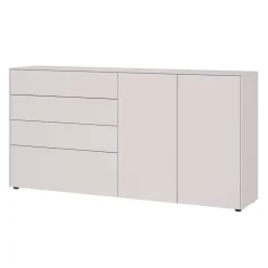 Kommode mit 2 Türen und 4 Schubkästen FAKTA LOMENA