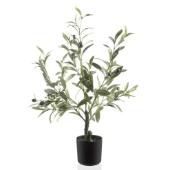 Kunstpflanze im Kunststofftopf -