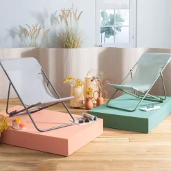 Lafuma Mobilier Liegestuhl Maxi
