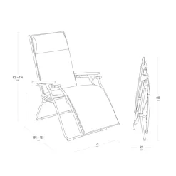 Lafuma Mobilier Relaxliege EVOLUTION