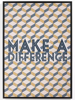 Leinwanddruck im Rahmen