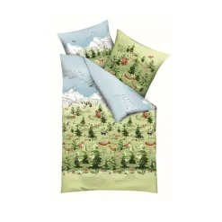 Linon Bettwäsche Tiere des Waldes