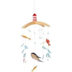 Mobile aus Holz Großer Ozean