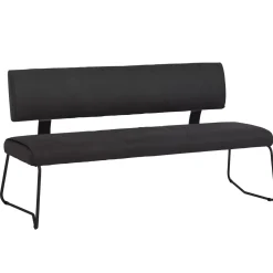 MONDO Bank mit Rückenlehne Moka