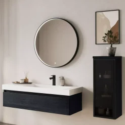 MONDO Flächenspiegel rund mit Spiegelheizung Moyo