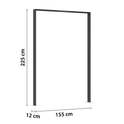 MONDO Passepartout für Drehtürenschrank Kosi Plus