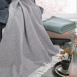 MONDO Wohndecke mit Fransen