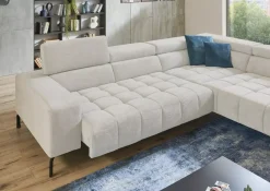 MP-IN23009 Polstergarnitur, Anstellhocker rechts, inkl. Funktionen