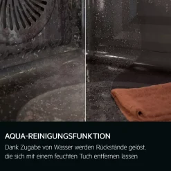 Multifunktion-Einbaubackofen mit Heißluft GB3020B