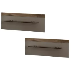 Paneel-Paar für Nachtschränk inkl. LED-Beleuchtung Dublin