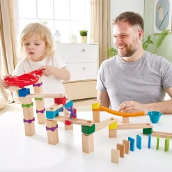 Rasante Murmelbahn mit Domino E1101