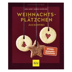 Rezeptbuch Weihnachtsplätzchen zuckerfrei