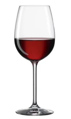 Rotweinglas simply