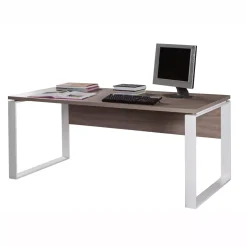 Schreibtischplatte mit Mittelsteg Disegno