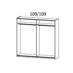 Schwebetürenschrank Kronach