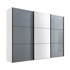 Schwebetürenschrank Lento-Glas