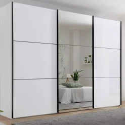 Schwebetürenschrank Lento-Glas