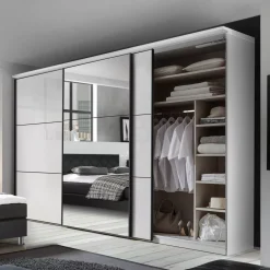 Schwebetürenschrank Lento-Glas