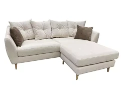 2-Sitzer mit Anstellhocker Flash