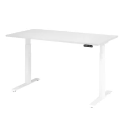 Sitz-Steh-Schreibtisch VXDKB16/W/W
