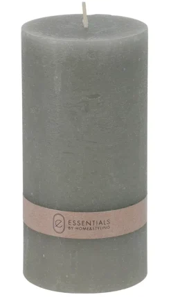 Stumpenkerze Rustikal